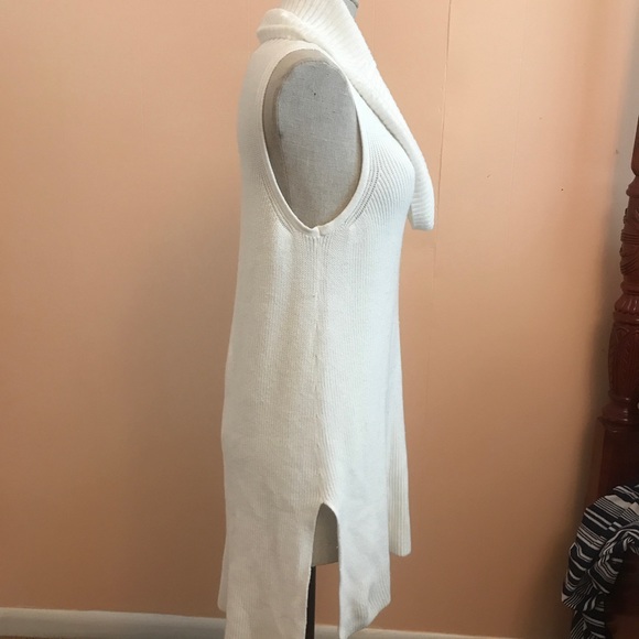 Crown and Ivy Creamy White Cowl Neck Tunic Dress - Picture 2 of 4